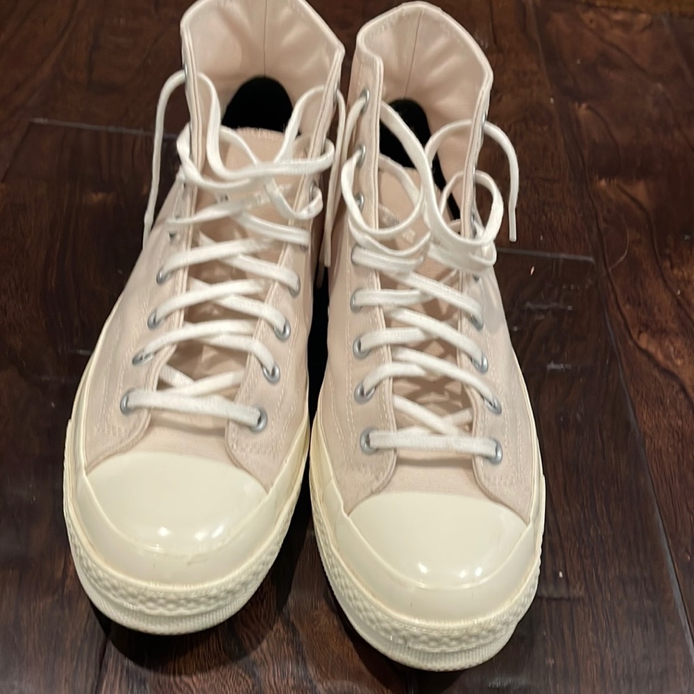 Vintage Natural color converse Chuck 70s High top